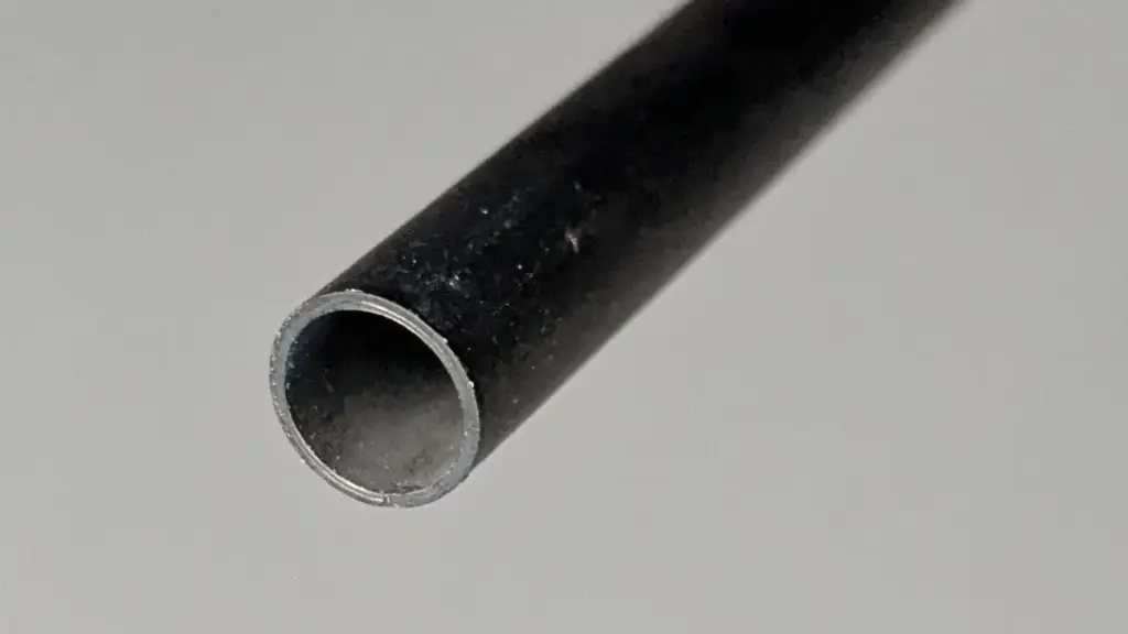 Schaft aus Carbon in Nahaufnahme