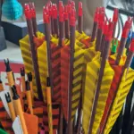 3D Pfeile dünn oder dick: was fliegt besser und was trifft besser?